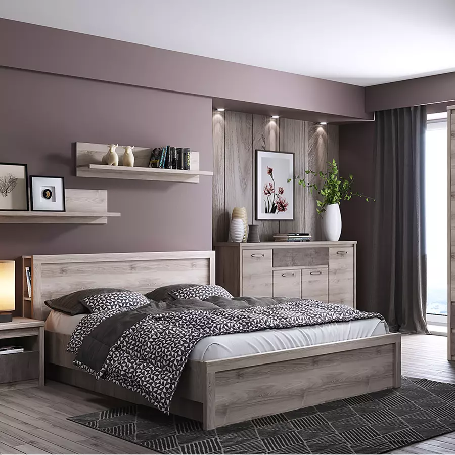 Nowoczesne łóżko do sypialni 160×200: Połączenie Stylu i Komfortu w Twojej Sypialni